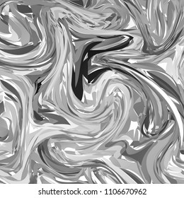 Fluid colorful shapes background. White Black Trendy gradients. Fluid shapes composition. Abstract Modern Liquid Swirl Marble flyer design for background. vector Eps10.