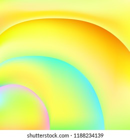 Fluid colorful shapes composition background. Neon bright trendy gradients. Collage. Vector
