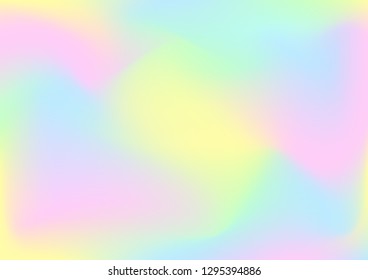 Fluid colorful shapes composition background. Neon bright trendy gradients. Collage. Vector