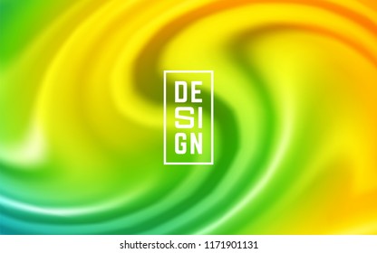 Fluid colorful shapes composition trendy mesh gradients. Vector illustration eps10 .