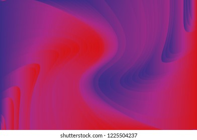 Fluid colorful shapes composition. Trendy gradients pattern. Vector illustration