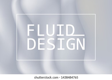 Fluid colorful shapes composition. Trendy gradients. Eps10 vector.