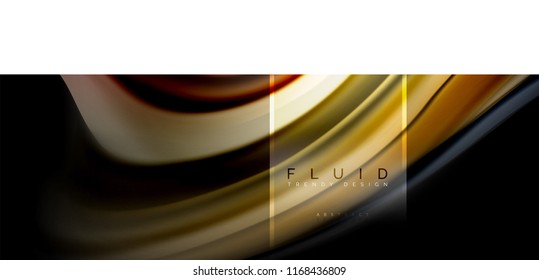 Fluido cores fundo abstrato cartaz colorido, design líquido trançado em preto, mármore colorido ou fundo de textura de onda plástica, modelo multicolorido para negócios ou tecnologia de apresentação ou web
