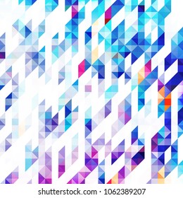 Fluid colors background. Texture of triangles.