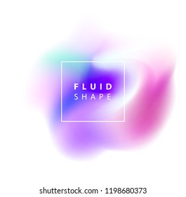 Fluid colors background. Vector illustration for social media banners, posters designs, ads, promotional material.