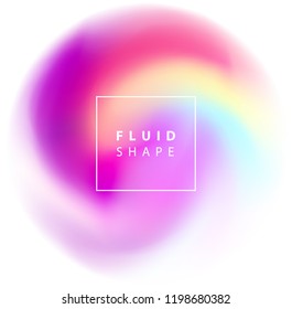 Fluid colors background. Vector illustration for social media banners, posters designs, ads, promotional material.