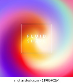 Fluid colors background. Vector illustration for social media banners, posters designs, ads, promotional material.