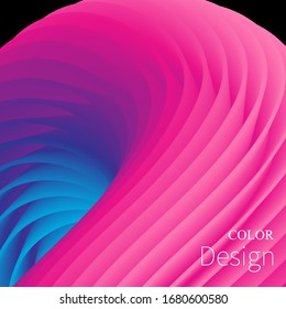 Flüssigkeitsfarben. Flüssige Form. Tintenpatsch. Farbige Cloud. Fluss Wave. Modernes Poster. Farbverlauf-Hintergrund. Vektorillustration.