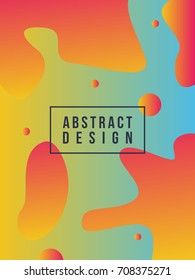 Fluid cover abstract background collection