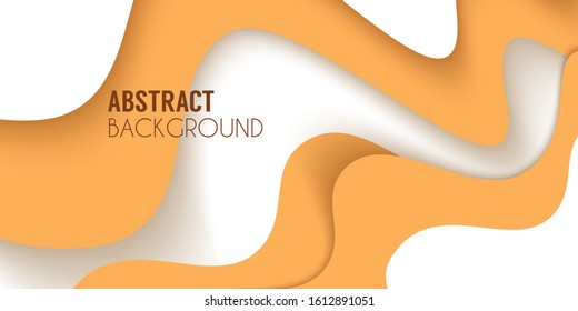 Fluid Cover Background. Abstract shapes composition. Template for web design, poster, brochure