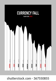 Fluid currency chart blank template