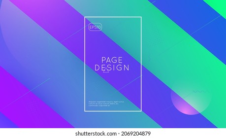 Fluid Design. Colorful Illustration. Wave Abstract Cover. Art Landing Page. Minimal Texture. Futuristic Flyer. Bright Page. Purple Mobile Layout. Lilac Fluid Design