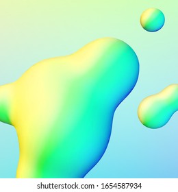 Bordes líquidos de diseño fluido con colores intensos vibrantes que sobrevuelan el fondo abstracto