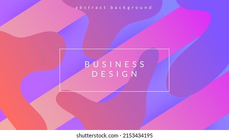 Fluid Design. Multicolor Composition. Modern Texture. Gradient Banner. Blue Bright Layout. Art Landing Page. Color Digital Cover. Graphic Paper. Lilac Fluid Design