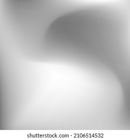 Textura borrosa de la curva griega dinámica del fluido. Fondo de degradado de agua borrosa de aluminio ondulado suave. Malla Monocromática Monocromática Cálida Plata Metálica Oscura Y Gradiente. Fondo Líquido Del Cielo De La Luz Tranquila.