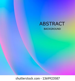 Fluid dynamic. Holographic 3d backdrop with modern trendy blend. Vivid gradient mesh. Fluid dynamic background with liquid shapes