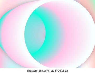 Fluid dynamic. Holographic 3d backdrop with modern trendy blend. Vibrant wallpaper, report layout. Vivid gradient mesh. Fluid dynamic background with liquid shapes and elements.