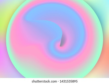 Fluid dynamic. Magic magazine, flyer frame. Holographic 3d backdrop with modern trendy blend. Vivid gradient mesh. Fluid dynamic background with liquid shapes and elements.