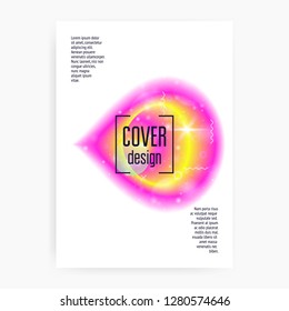Fluid dynamic. Minimal template. Pearlescent layered hologram. Soft presentation. Modern holographic gradient, blur, mesh, blend. Futuristic background. Fluid dynamic with shapes and elements.