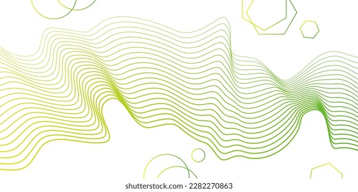 Fluid dynamic trendy lines template. Web design background. Creative graphic elements. Trendy gradient background. Minimal geometric cover. 3d futuristic concept. Vector digital graphic.