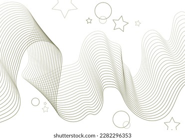 Fluid dynamic trendy lines template. Web design background. Creative graphic elements. Trendy gradient background. Minimal geometric cover. 3d futuristic concept. Vector digital graphic.