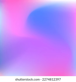 Fluid Dynamic Vivid Liquid Vibrant Background. Curve Blurred Pink Bright Smooth Surface. Light Neon Color Cold Colorful Swirl Gradient Mesh. Water Pastel Wavy Sky Multicolor Gradient Background.
