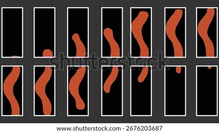 Fluid Dynamics Animation | Frame by Frame Vector Flow Sequence