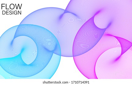 Fluid Flow. Abstract 3d Flow Shape. Fluid Wave. Liquid Colors. Smoke Design. 3d Wave. Colorful Texture. Flow Design. Smoke Wave. Abstract Vector.