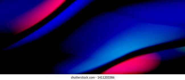 fluid flow dynamic blue futuristic abstract background template with smooth shapes.