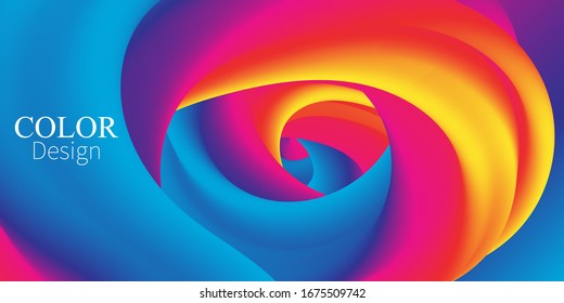 Fluid Flow. Ink Splash. Liquid Color. Fluid Shape. Abstract Flow. Vibrant Color. Trendy Poster. Colorful Gradient. Ink In Water. 3d Wave. Fluid Colors. Liquid Shape. Flow Wave.