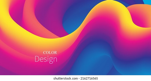 Fluid Flow. Ink Splash. Liquid Color. Fluid Shape. Abstract Flow. Vibrant Color. Trendy Poster. Colorful Gradient. Ink In Water. 3d Wave. Fluid Colors. Liquid Shape. Flow Wave.