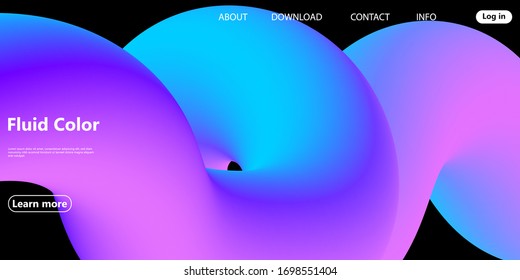 Fluid Flow. Liquid Color. Fluid Background. Colorful Futuristic Poster. Abstract Flow. Vibrant Color. Trendy Poster. Colorful Gradient. Ink Liquid. 3d Wave. Fluid Colors. Vibrant Design. Flow Wave.