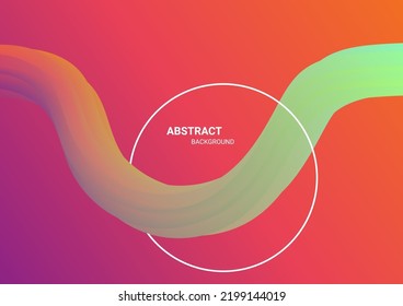 fluid flow liquid curve with pastel blend dynamic gradient, frame shape abstract background.flex wave graphic design for science banner,multicolored internet network template.communicate signal vector