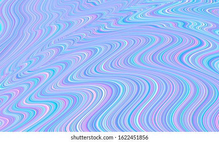 Fluid flow. Wave background. Abstract color banner. Liquid design. Colorful flow poster. Marble pattern. Wavy fluid cover. Vector illustration.