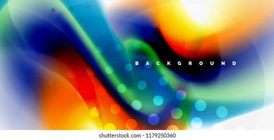 Fondo abstracto de onda fluida, diseño de tecnología vectorial