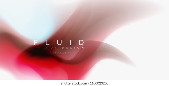 Fondo abstracto de onda fluida, diseño de tecnología vectorial