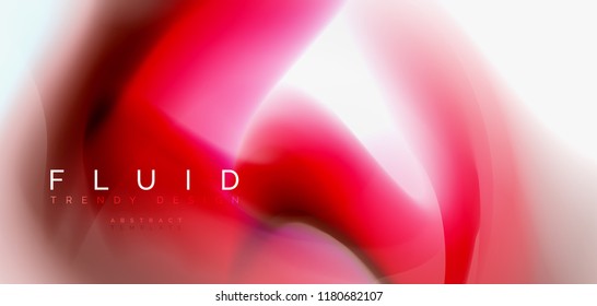 Fondo abstracto de onda fluida, diseño de tecnología vectorial