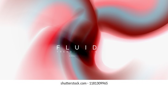 Fondo abstracto de onda fluida, diseño de tecnología vectorial
