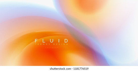 Fondo abstracto de onda fluida, diseño de tecnología vectorial
