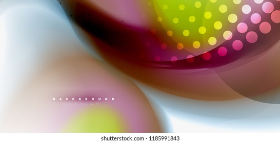 Fondo abstracto de onda fluida, diseño de tecnología vectorial