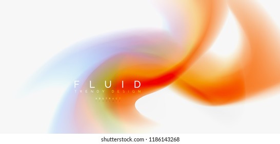 Fondo abstracto de onda fluida, diseño de tecnología vectorial