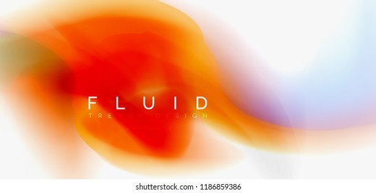 Abstrakter Hintergrund der Fließwelle, Vektorgrafik-Design