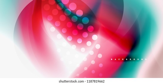 Fondo abstracto de onda fluida, diseño de tecnología vectorial