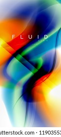Fondo abstracto de onda fluida, diseño de tecnología vectorial