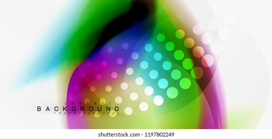 Fondo abstracto de onda fluida, diseño de tecnología vectorial