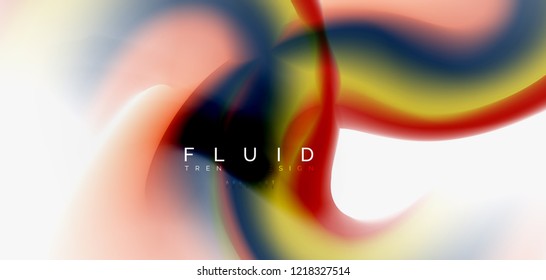 Fondo abstracto de onda fluida, diseño de tecnología vectorial