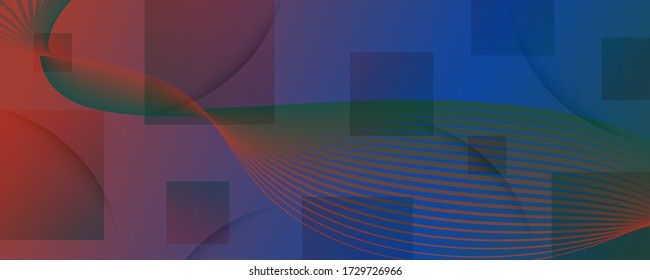 Fluid Geometric Abstract. Vivid Dynamic Shapes Movement. Red Minimal Banner. Modern Futuristic Website. Flow Motion. 3d Vector Landing Page. Gradient Geometric Abstract. Wave Shape.