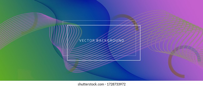 Fluid Geometric Abstract. Wave Gradient Shape Wallpaper. Colorful Digital Banner. Vibrant Dynamic Website. Geometric Abstract. Flow Motion. 3d Poster. Color Geometric Abstract.