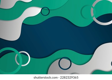 Fluid geometric background. Abstract background. Vector illustration. 