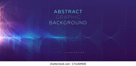 Fluid geometric shape background for abstract concept design. Eps10 vector illustration